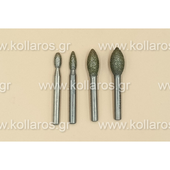 Φρεζάκια ηλεκτρολιζέ με άξονα Φ6 