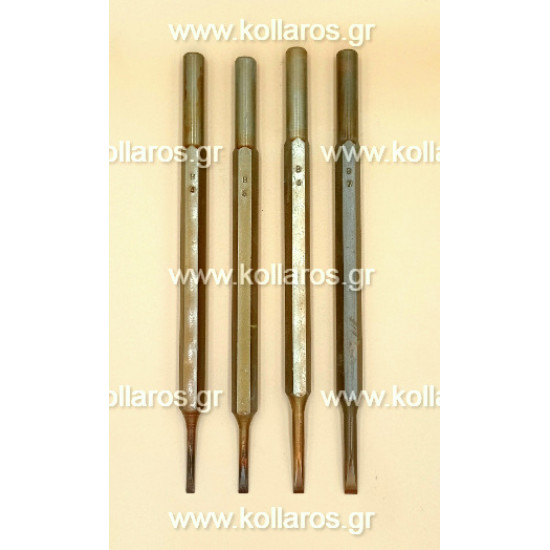 Γλωσσάκια - καλέμια διαμαντέ πιστολιού