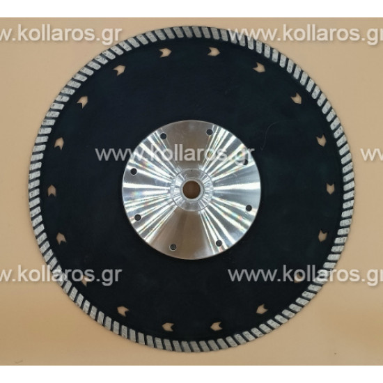 Δίσκος κοπής  λείανσης γρανίτου - πέτρας με φλάντζα Μ14